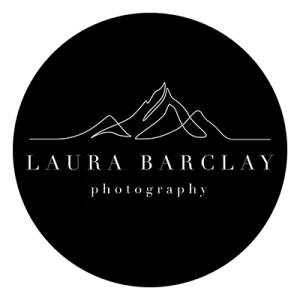 Banff Elopement Photography logo for Laura Barclay Photography