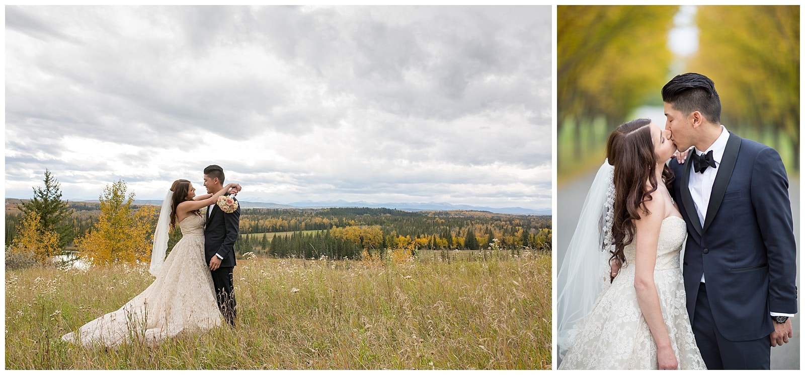 Calgary wedding, downtown, Pinebrook golf & country club wedding, church, st. mary's cathedral, fall, autumn, wedding photographer