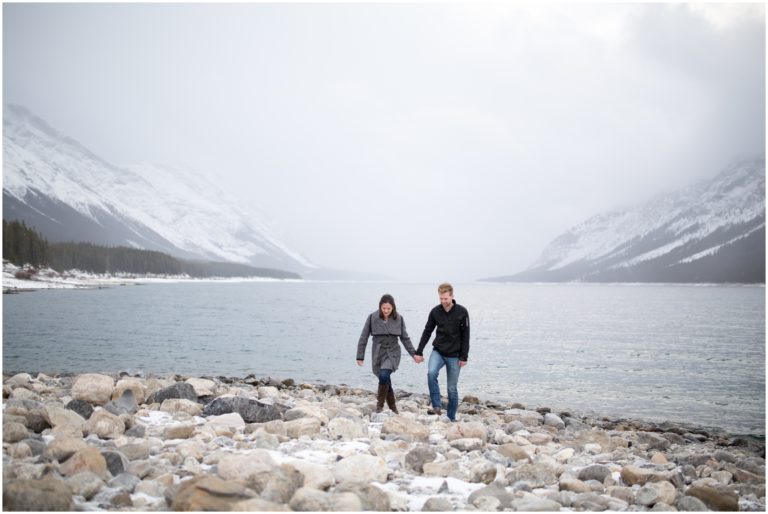 Rocky Mountain Adventure Engagement | Paula + Johnny | Calgary Wedding Photographer