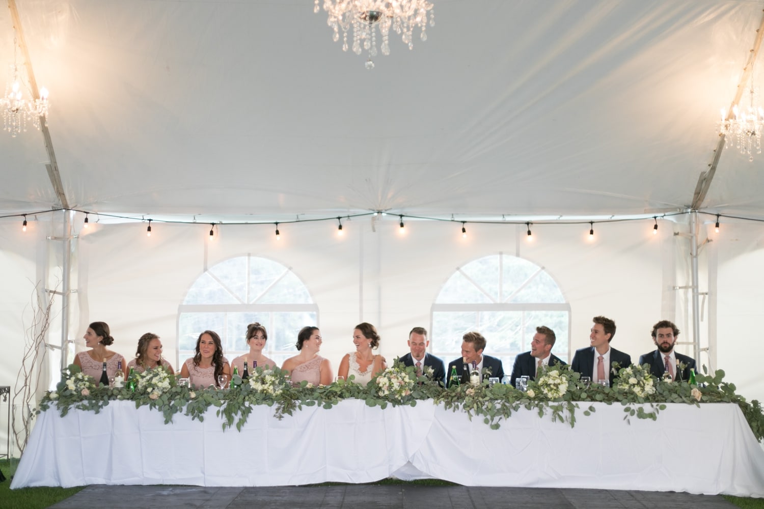 Outdoor Priddis Alberta Wedding Backyard Wedding Tent Laura Barclay Photography