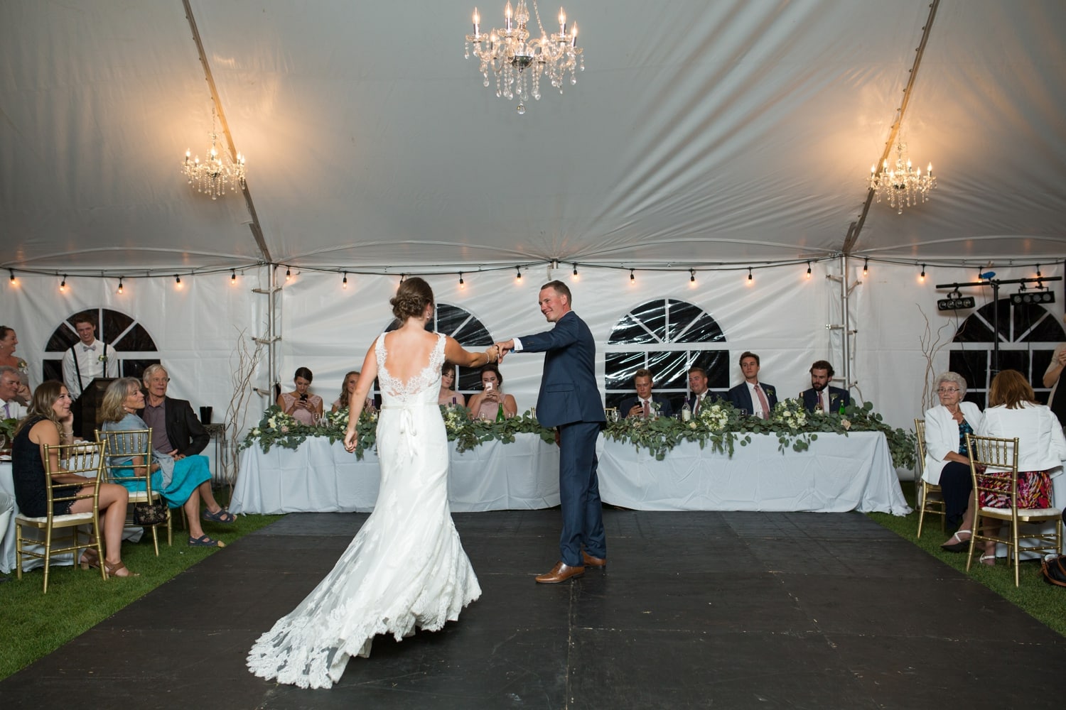 Outdoor Priddis Alberta Wedding Backyard Wedding Tent Laura Barclay Photography