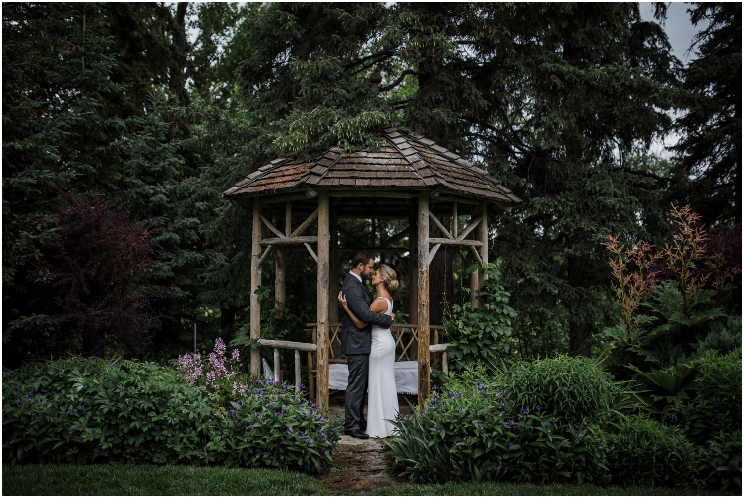 Intimate Calgary Wedding at Reader Rock Garden