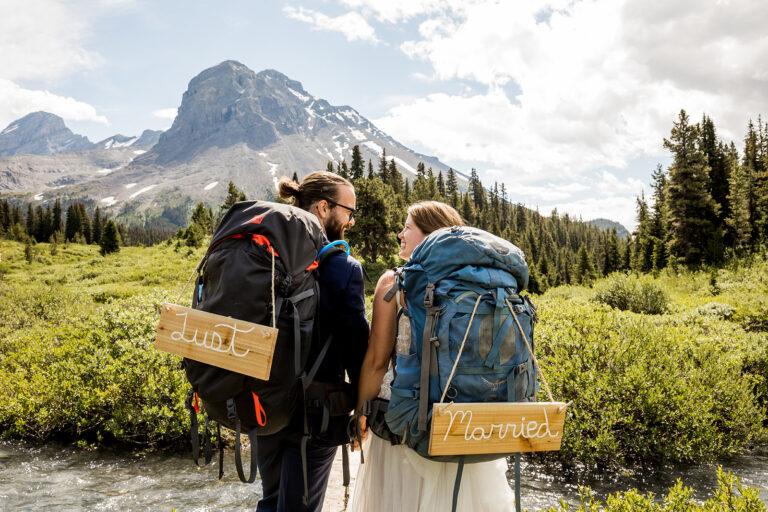 Backcountry Camping Elopement