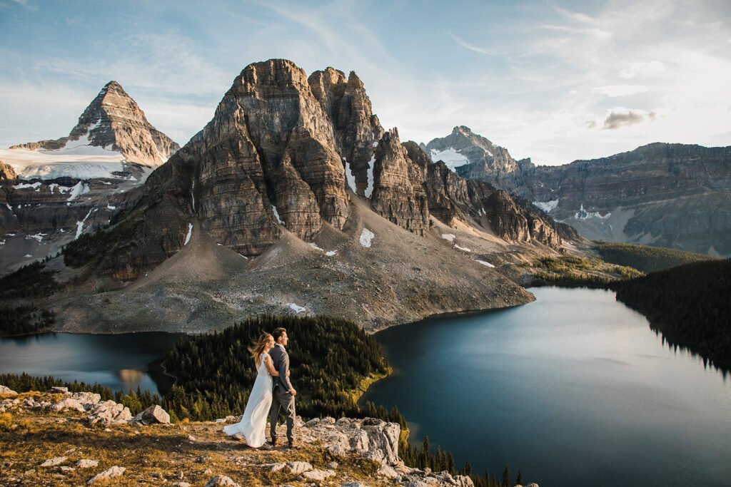 A backcountry elopement at Mount Assiniboine