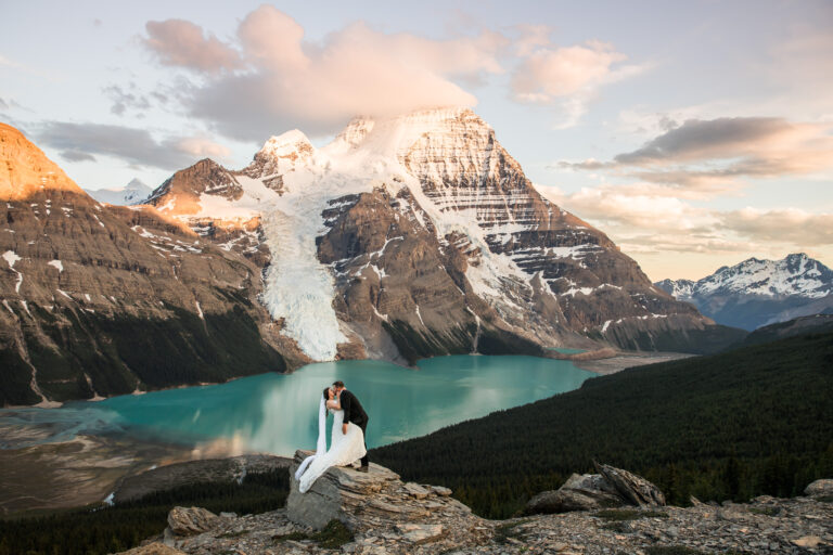 Berg Lake Backpacking elopement